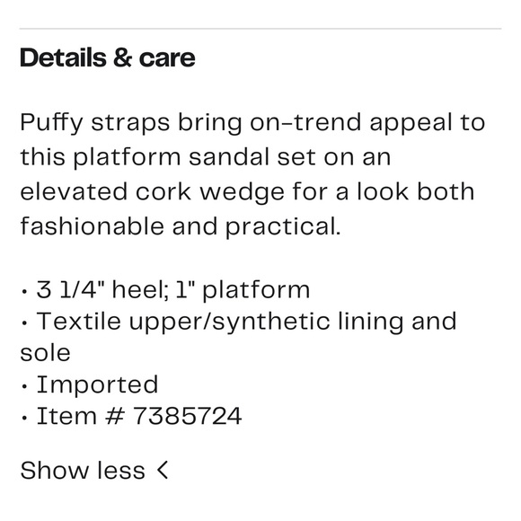 Sam Edelman Yukon Platform Wedge Sandal Size 8 BLACK - Picture 11 of 11